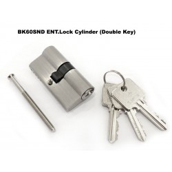 BK60SND Mortise ENT.Lock Cylinder (Double Key)