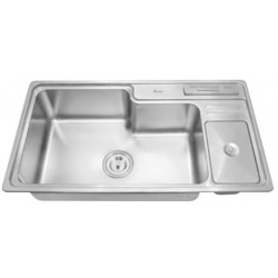 AMKS-8445 Top Mount Single Bowl Kitchen Sink