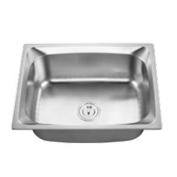 AMKS-624823 Top Mount Single Bowl Kitchen Sink