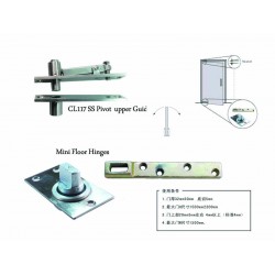 Mini Floor Hinge