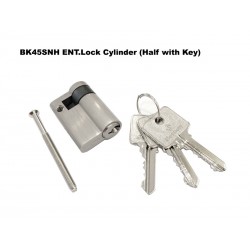 BK45SNH Mortise ENT.Lock Cylinder (Half with Key)