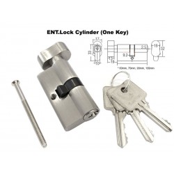 BK60SNS Mortise ENT.Lock Cylinder (One Key)