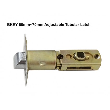 BKEY 60mm-70mm Adjustable Tubular Latch (Tubular Lock)