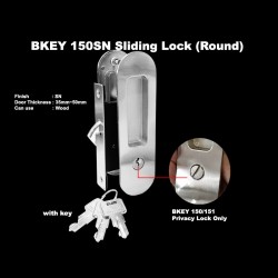 BKEY 150SN Sliding Lock (Round)