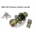 BKEY 587 Entrance Tubular Lock AB (Tubular Lock)