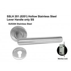 SLHH 201(0201) Mortise Lever Handle Only SS