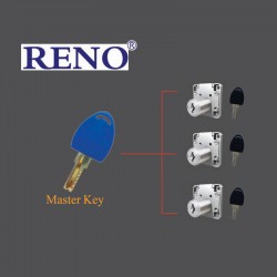 RENO Drawer Lock Master Key (Rim Lock)