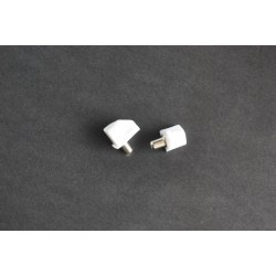 M5x16 Collar Stud with White plastic (Shelf Support)