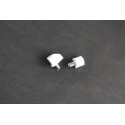 M5x16 Collar Stud with White plastic (Shelf Support)