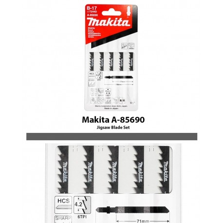 MAKITA T244D Jig Saw Blade (A-85690)