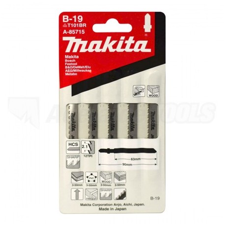 MAKITA T101 BR Jig Saw Blade (A-85715)