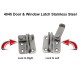 4045 Door & Window Latch Stainless Steel