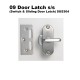 09 Door Latch ss (Switch & Sliding Door Latch) SUS304