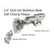 16mm SUS 304 Soft Closing Hinge Stainless Steel