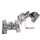 808 Folding Door Hinges