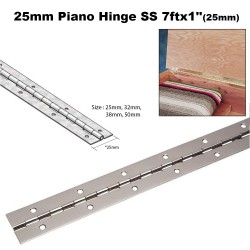 25mm Piano Hinge SS 7'x1''