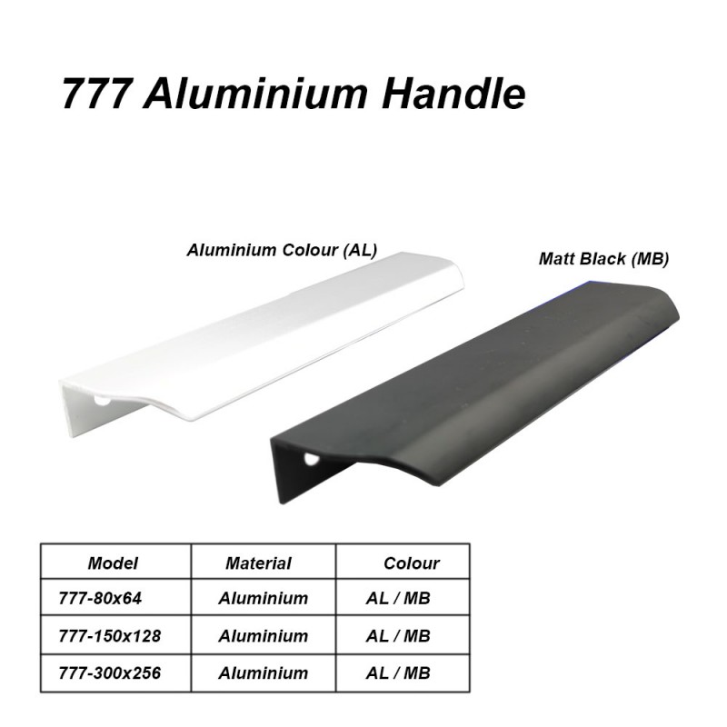 777 Aluminium Handle - Teamstar - Furniture Hardware, Furniture  Accessories, Kitchen Accessories, Hardware Accessories, Cabinet Accessories