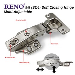 Reno SC6 Soft Closer Hinge
