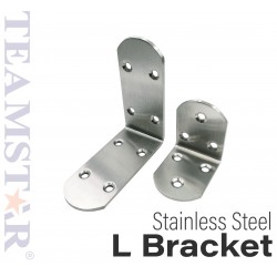 Wide L- Bracket Stainless Steel