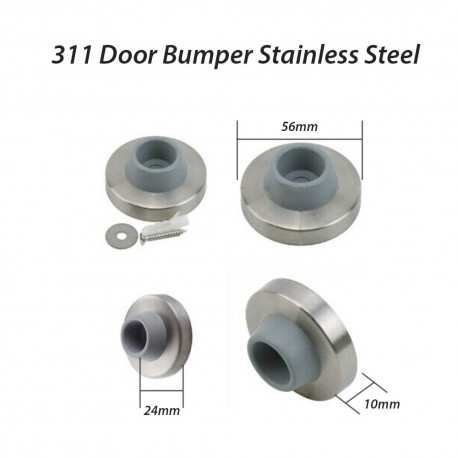 311 Door Bumper Stainless Steel
