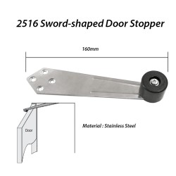 2516 Sword Shaped Door Stopper