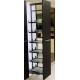 Hauss Aluminium Glass Tall Larder