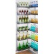 Hauss Aluminium Glass Deluxe Larder