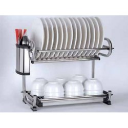 Hauss D060 S/s Free Standing Dish Rack 600mm