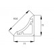 Triangle-shape wire trunking