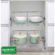 Ecoware Four Side Pull Out Basket with Undermount Slide (SUS304)