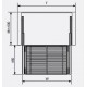 Ecoware Four Side Pull Out Basket with Undermount Slide (SUS304)