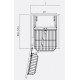 Ecoware Side Large Tall Unit Basket (SUS304)