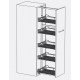 Ecoware Tall Unit Pull Out Basket with Soft Closing Slide ( SUS304)
