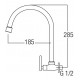 HDFC-6601C Kitchen Wall Sink Tap