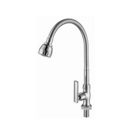 HDFC-6602H Flexible Hose Kitchen Pillar Sink Tap