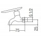 HDFC-6603 Wall Bib Tap