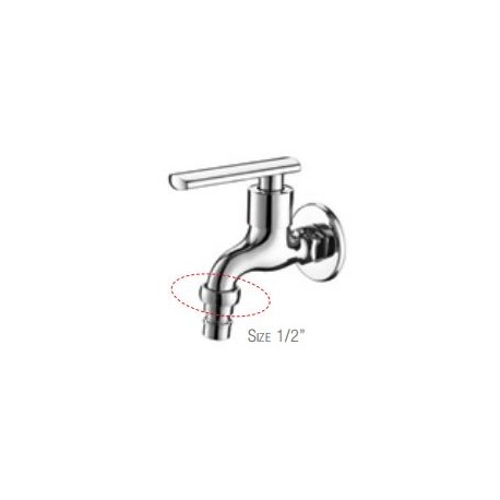 HDFC-6615 Wall Bib Tap With 1/2 Hose Connector