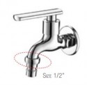 HDFC-6615 Wall Bib Tap With 1/2 Hose Connector