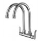 HDFC-6900 Double Spout Kitchen Wall Sink Tap