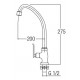 HDFC-6902 Kitchen Pillar Sink Tap