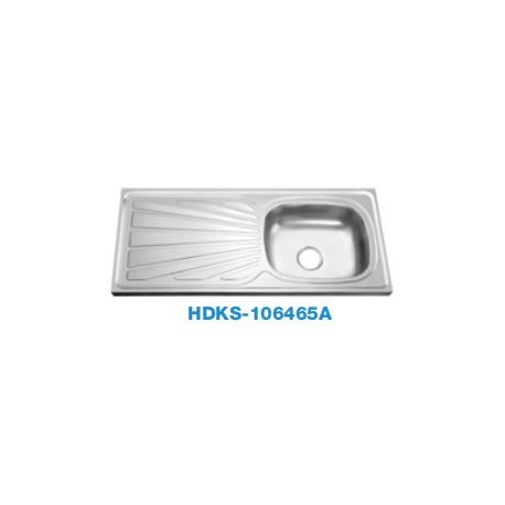 HDKS-01/HDKS-106465A Kitchen Sink with Stainless steel sink rack