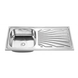 HDKS-2106465A Single Bowl Kitchen Sink (with PVC Waste)