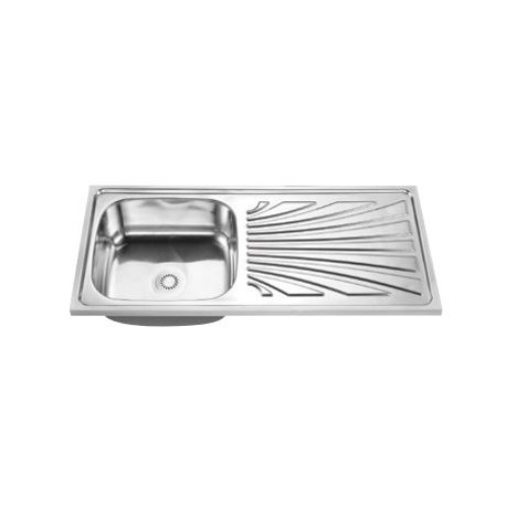 HDKS-2106465A Single Bowl Kitchen Sink (with PVC Waste)