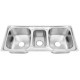 HDKS-10550A Kitchen Sink (With 100mm Waste)