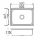 HDKS-6045F Kitchen Sink (with 100mm waste)