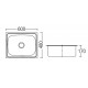 HDKS-176048 Kitchen Sink (with 100mm waste)