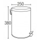 AMDB-6412 Round Waste Bin