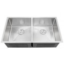 AMKS-8548 Undermount Double Bowl Kitchen Sink