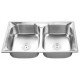 AMKS-824823 Double Bowl Kitchen Sink