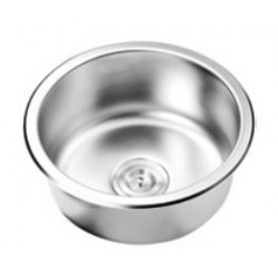 AMKS-424220 Single Bowl Kitchen Sink Round Shape